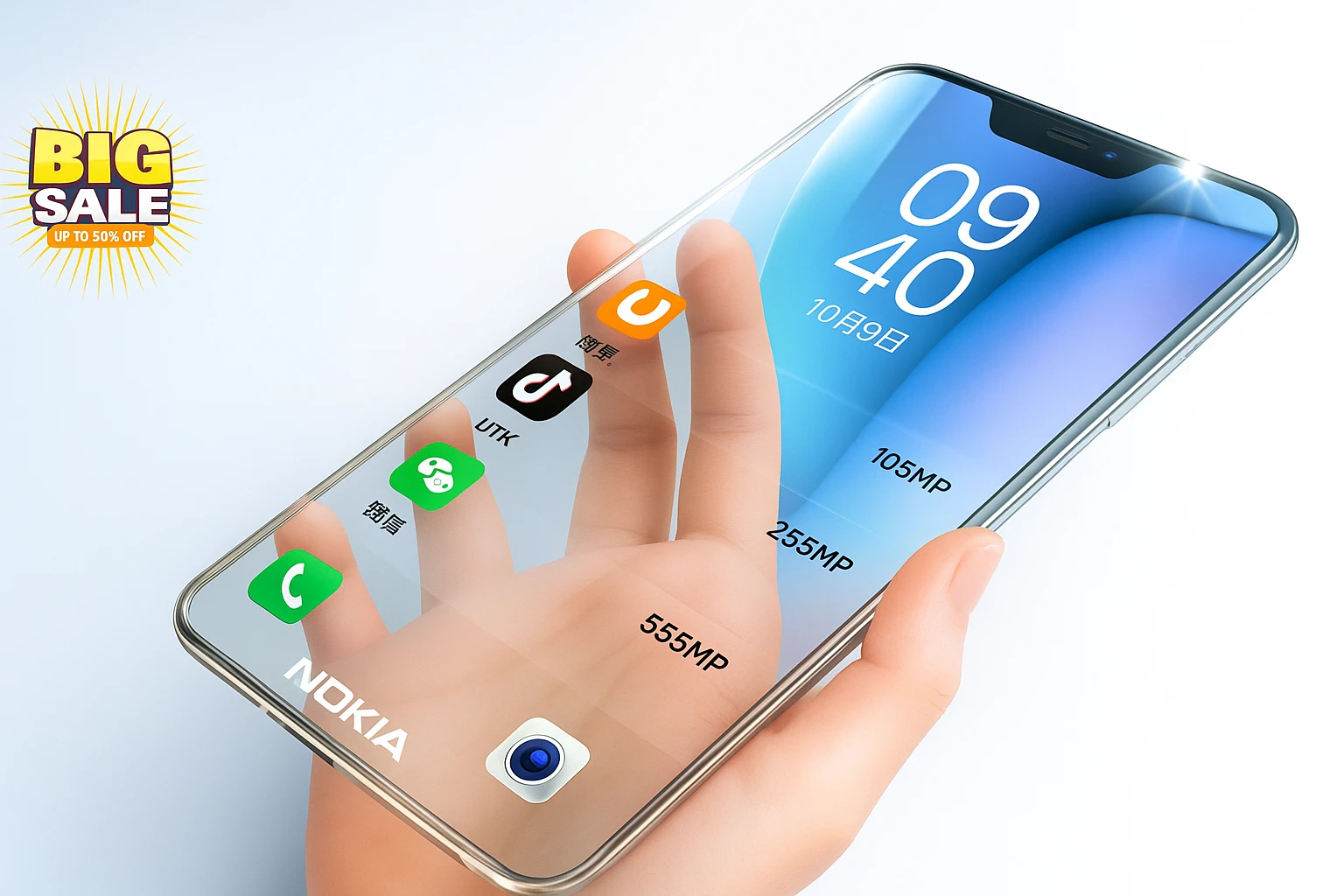 Nokia Transparent 5G Phone